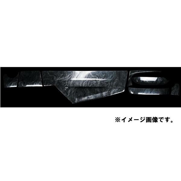 JETイノウエ　インテリア3Dパネル　オプションセット7点　日野　大型　NEWプロフィア　黒木目調　595410