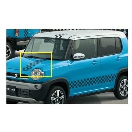 スズキ（SUZUKI） SUZUKI HUSTLER ハスラー【MR31S】 フードデカール