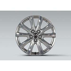 純正アクセサリー マツダ MAZDA3 BP H31〜 ホイール・用品 アルミホール（18×7.0Ｈ）ポリッシュ B0N7V3810