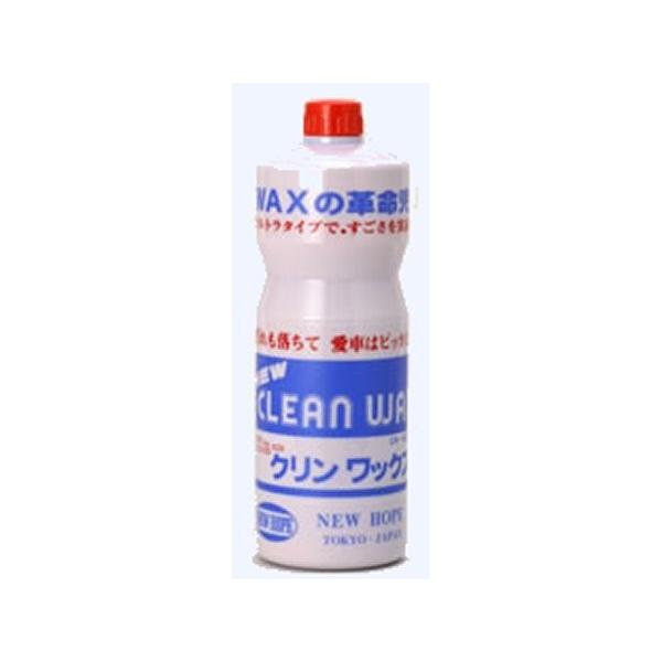 NEW HOPE(ニューホープ) 淡色車用液体クリーナーWAX クリンワックス 1L CW480-1L