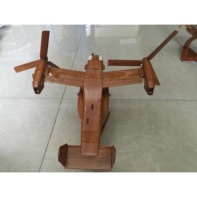 手作り木製模型　飛行機　V22　オスプレイ　PLA-06905