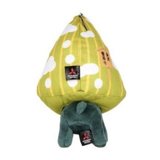 デリ丸。三菱 デリカミニ ぬいぐるみ　非売品　新品　未開封　3点セット　グリーン 三菱（MITSUBISHI） ご当地デリ丸。 【山梨県 ぶどう】 デリカミニ公式