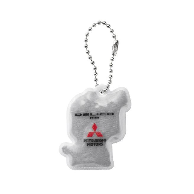 三菱（MITSUBISHI） 【キーホルダー デリ丸。】デリカミニ公式