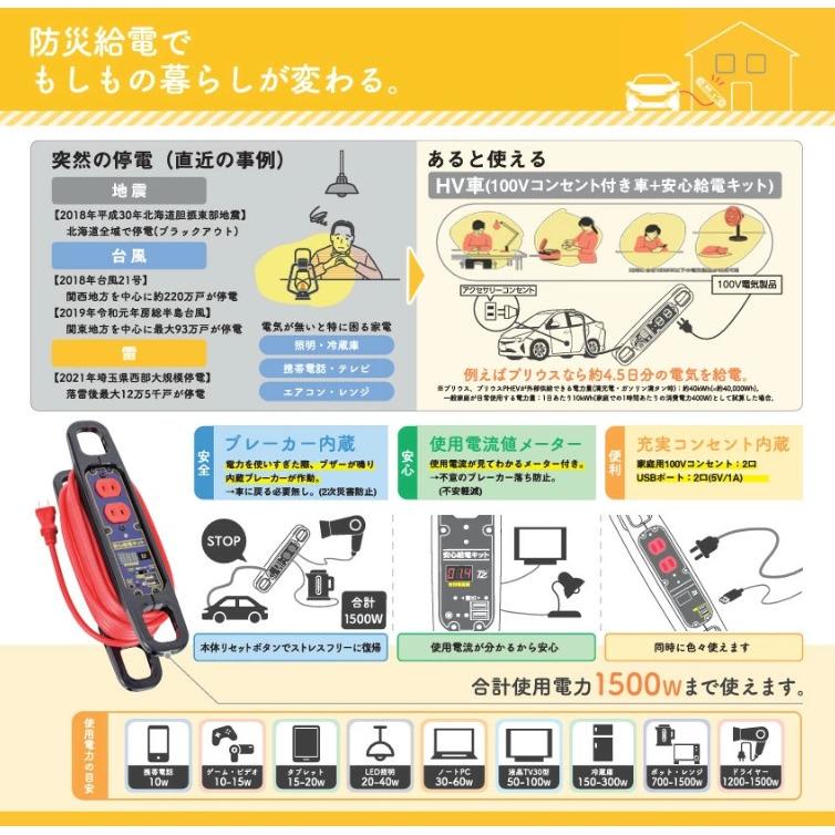 トヨタ（TOYOTA） TZ 安心給電キット トヨタモビリティパーツ