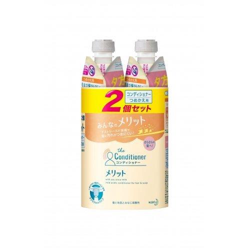 花王 メリットコンディショナー詰替２ｐ ６８０ｍｌ マルエドラッグ ヤフー店 通販 Yahoo ショッピング