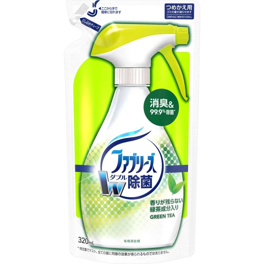 ファブリーズ緑茶 詰替 ３２０ｍｌ マルエドラッグ ヤフー店 通販 Yahoo ショッピング