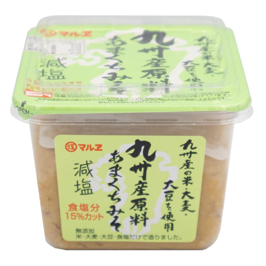九州産原料あまくちみそ減塩 450g : マルヱ醤油 - 通販 - Yahoo
