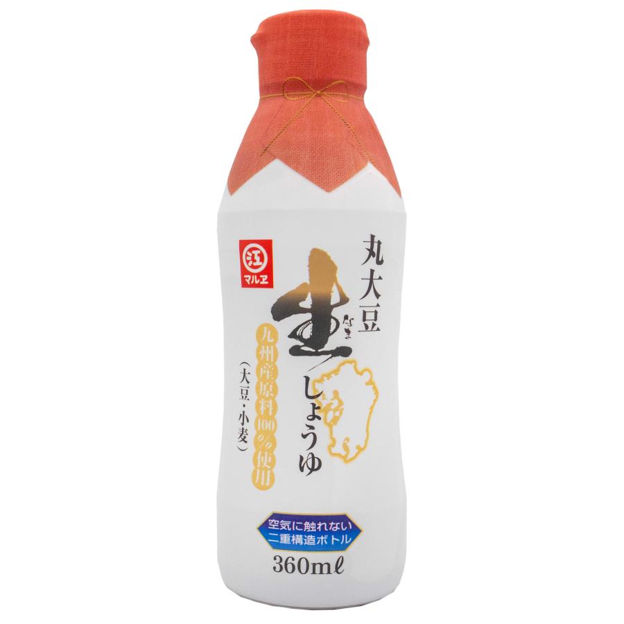 九州産丸大豆生しょうゆ　360ml | 