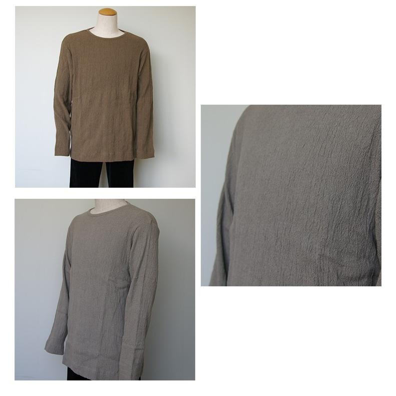 今治タオルウェア メンズ 長袖tシャツ タオルウェアタオル Idee Zora イデゾラ オム 長袖ｔシャツ 男女兼用 送料無料 ギフト 国産 日本製 Iz1275 今治タオル工房マオ 通販 Yahoo ショッピング