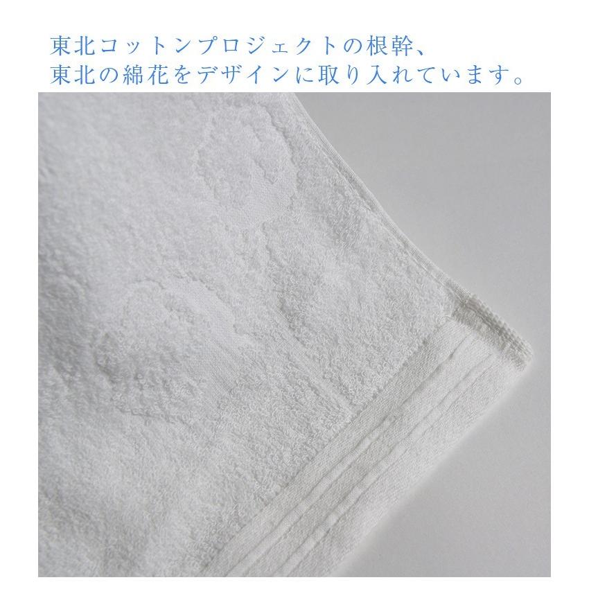アウトレット 東北コットン ウォッシュタオル 数量限定  東北コットンを使用したウォッシュタオル 東北コットンプロジェクト オーガニック 日本製｜maruei-towel｜04
