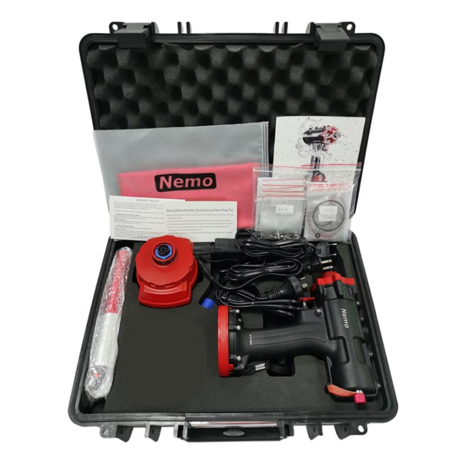 NEMO 水中インパクトドライバー (6Ah) ID-18V-6Li-50 / 付属バッテリー