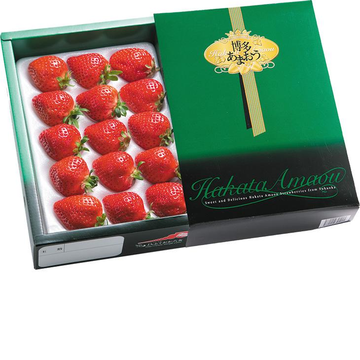 福岡産いちご ”博多あまおう” 最高等級ギフトEX 12粒420g｜Yahoo