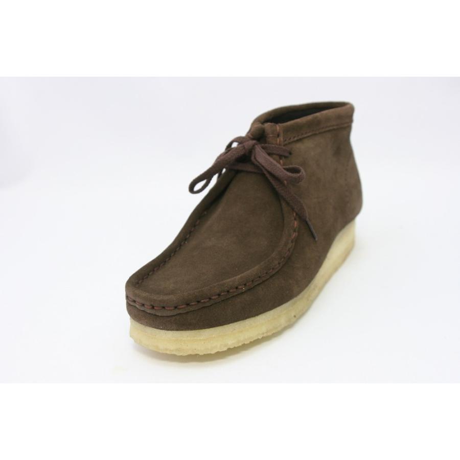 Clarks クラークス レディース 351g 751f Wallabee Boot ワラビーブーツ ダークブラウンスエード 751f Dbrs 丸福靴店 アメ横 通販 Yahoo ショッピング