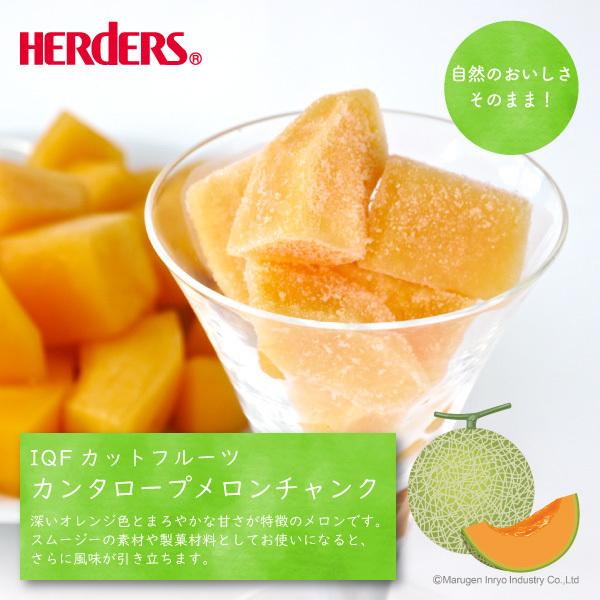 HERDERS（ハーダース） 冷凍フルーツ IQFカットフルーツ カンタロープ