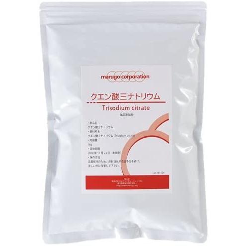 marugo(マルゴ) クエン酸三ナトリウム (1kg) 食品添加物グレード (食品)｜marugocorporation