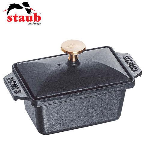 staub ストウブ 長角ミニテリーヌ 黒 40509-571 15cm : 8878500 : 業務