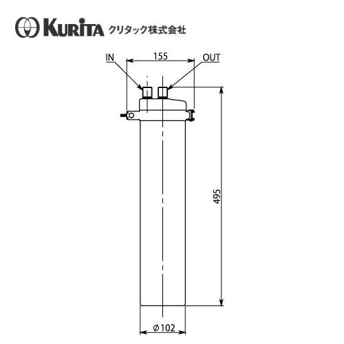 クリタック 浄軟水器 本体 RS-10XL : 業務用厨房機器のまるごとKマート