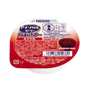 46円 市販 アイソカルゼリー ハイカロリー あずき味 66g ネスレ