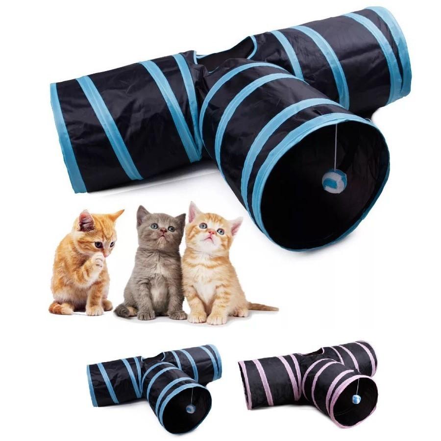在庫処分セール中 猫トンネル おもちゃ 猫遊び場 キャンペーンもお見逃しなく 猫 折りたたみ可能な猫のトンネルス いよいよ人気ブランド コロコロボール トンネルい