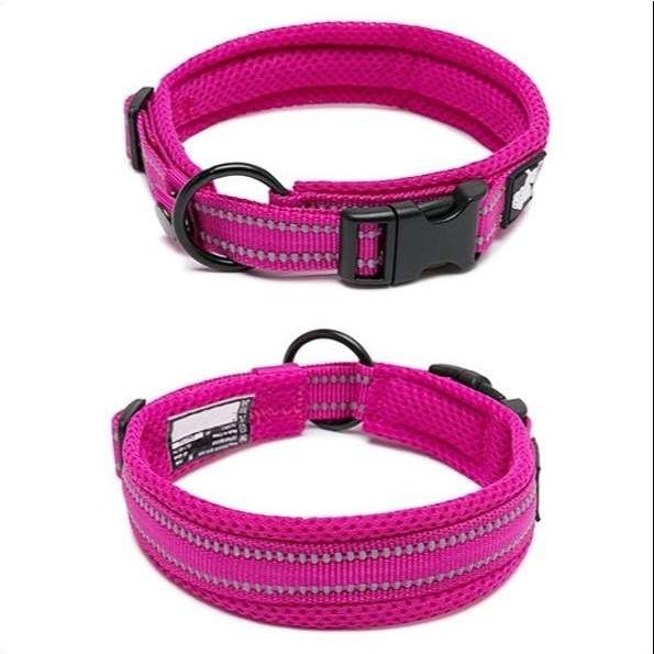 売り尽くしセール中 犬 首輪 犬用首輪 軽い首輪 シンプル 2重 いたくない ソフト メッシュ 送料無料 首輪リードか マルハチジャパンyahoo 店 通販 Yahoo ショッピング