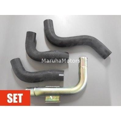 ロードスター ラジエターホースセットNA6 アッパー&ロアx2&パイプ NA6