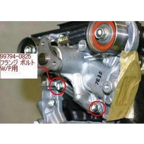 ロードスター フランジ ボルトW/P用 インレット/アウトレット