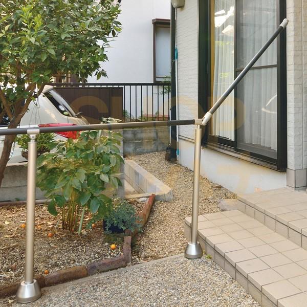 フリーRレール 直棒手すり2m BJ-20WN 木目ナチュラル【階段 フリーRレール 直棒手すり2m BJ-20WN 木目ナチュラル【階段