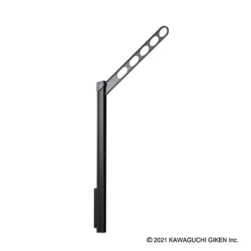 GPL-55-DB ホスクリーン 腰壁用物干 ポール上下式 屋外物干し 川口技研 腰壁用物干 GPL-55-DB ダークブロンズ ポール上下式 2本組