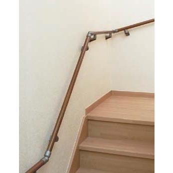 ハイブリッド ブラケット縦型35mm h 04do Dオーク 階段 廊下 玄関 取付 介護 福祉 手摺 売れ筋 0403 4376 丸花金物店 通販 Yahoo ショッピング