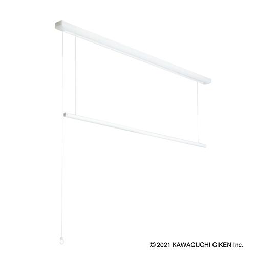 川口技研 室内用ホスクリーン 昇降式操作ヒモタイプ UTM-L 1710mm 室内