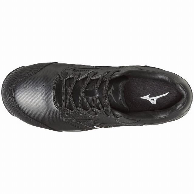 新品！MIZUNOワーキングスニーカー（ミズノC1GA171009） ミズノ 安全靴 C1GA171009 25.5cm ブラック オールマイティCS 紐