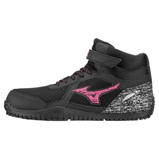 MIZUNO ミズノ 安全靴 SD13H ブラック×ピンク×ブラック MIZUNO ミズノ 安全靴 SD13H ブラック×ピンク×ブラック