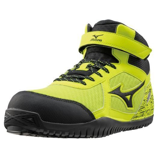 MIZUNO　SDII13HF1GA230745イエロー×ブラック　ミズノ安全靴 オールマイティ MIZUNO SDII13H F1GA230745 イエロー×ブラック