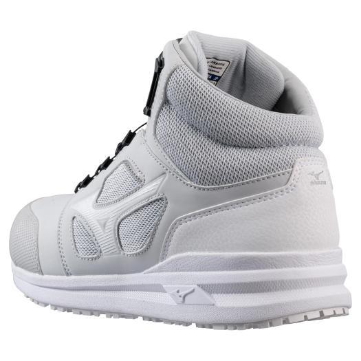 MIZUNO ミズノ 安全靴 LSII73M BOA グレー×ホワイト F1GA220305