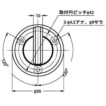ステンレス鋼製フック ZL-2102 W56×H56×D79【LAMP】 スガツネ フック