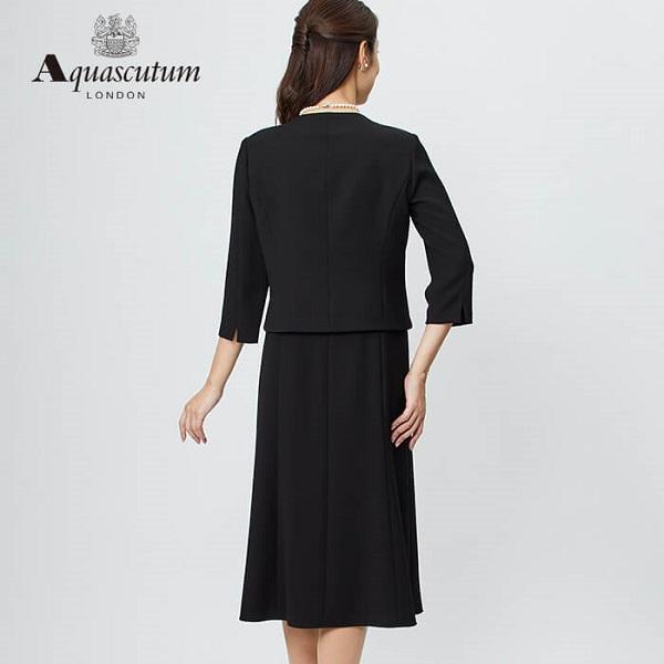 ★美品★アクアスキュータムブラックフォーマル喪服礼服 アクアスキュータム ブラックフォーマル アンサンブル : 丸広百貨店