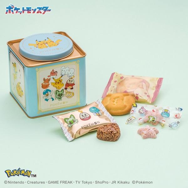 ポケモン ギフト マイネローレン ポケモンデザインスイーツアソート缶