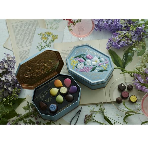 バレンタイン チョコレート 2026 花と酒とチョコレート フラワリーカン