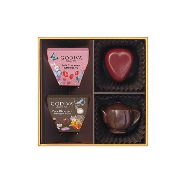 バレンタイン チョコレート 2026 ゴディバ アリスのティーパーティ