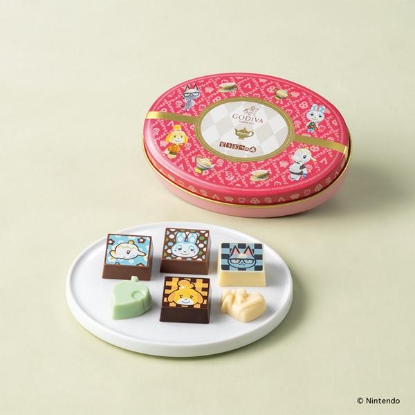 バレンタイン チョコレート 2026 ゴディバ meets どうぶつの森