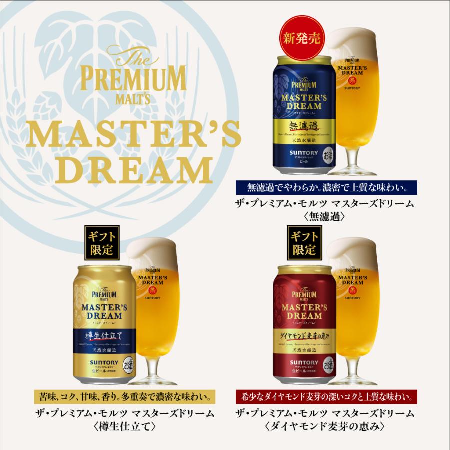 敬老の日 ビール Beer ギフト 飲み比べ プレゼント 送料無料 一部地域除く サントリー プレミアムモルツ マスターズドリーム Dmb4p セット 誕生日 お中元 g 丸広百貨店 ヤフー店 通販 Yahoo ショッピング