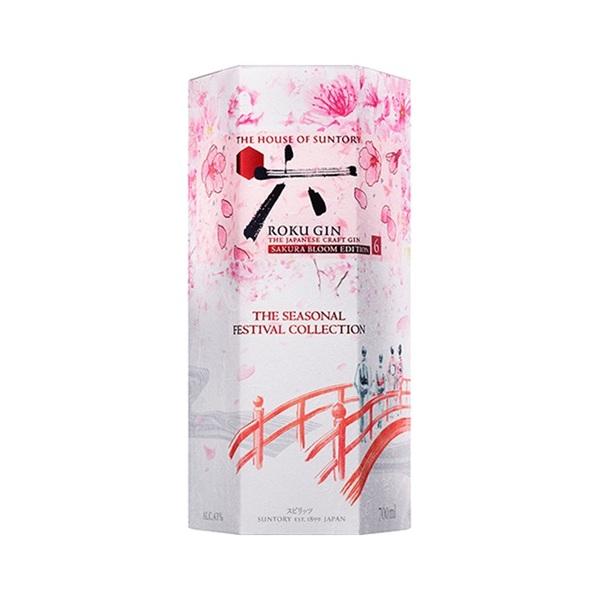数量限定 サントリー ROKU（六） SAKURA BLOOM EDITION 700ml瓶 1本
