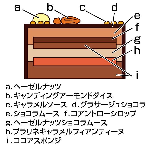 クリスマス ケーキ 限定 ホテルオークラ キャラメルダブルナッツショコラ 産地直送商品 丸広百貨店 ヤフー店 通販 Yahoo ショッピング