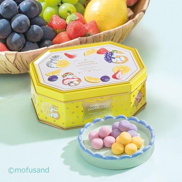 ホワイトデー チョコ ぷにゅっと ころっと mofusandラムネチョコレート