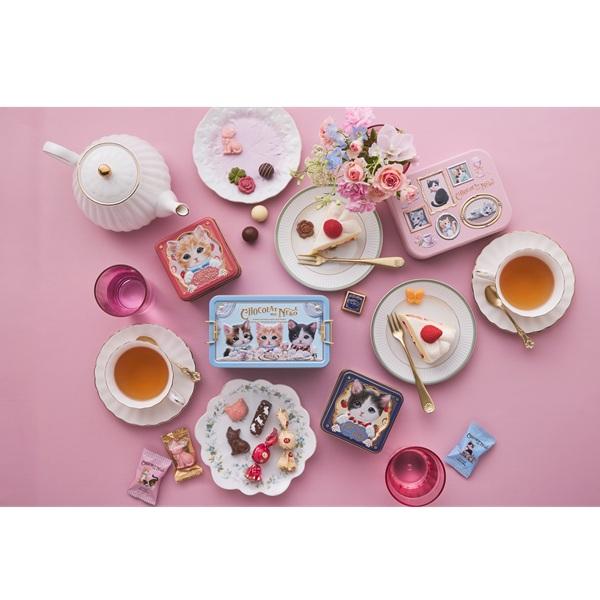 バレンタイン チョコ 2026 ショコラな猫 by モロゾフ 13個 : 丸広