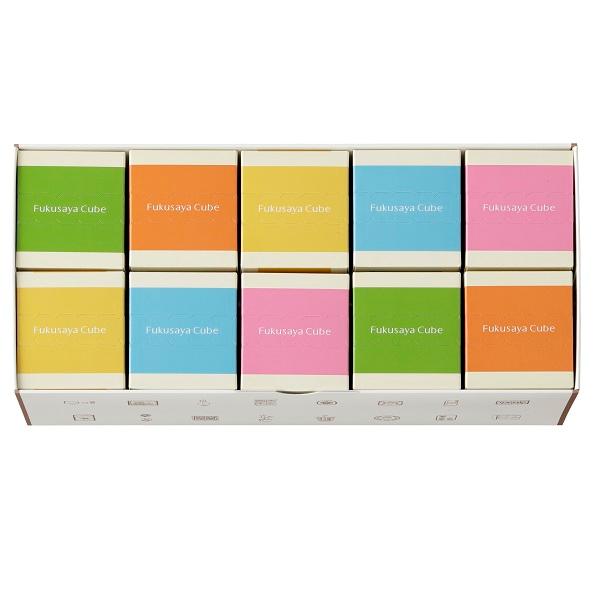 福砂屋 フクサヤキューブギフトセット１０個入 高品質