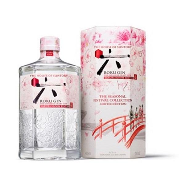 数量限定 サントリー ROKU(六) SAKURA BLOOM EDITION 700ml瓶 数量限定 サントリー ROKU(六) SAKURA BLOOM EDITION 700ml瓶