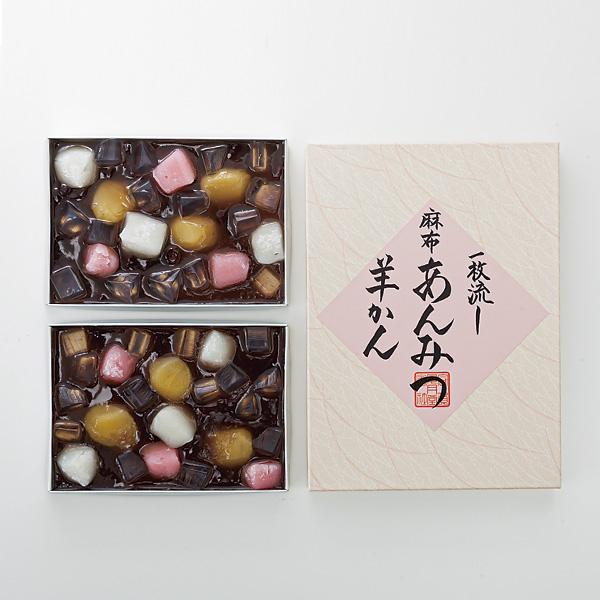［東京］麻布 昇月堂 一枚流し麻布あんみつ羊かん |  | 01