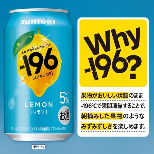 ー196 訳あり サントリー -196 ALC.5% 350ml 48本 よりどり2ケース