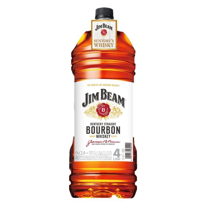 サントリー角5L & ジムビーム4L 未開封2本セット ジムビーム サントリー ウイスキー 40度 4L ペットボトル 2本 4000ml